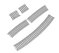 A forma di U per la finitura dei capelli, pettine a forma di U per la finitura dei capelli, penne, mini pony, strumento per lo styling per donne e ragazze (nero #64)