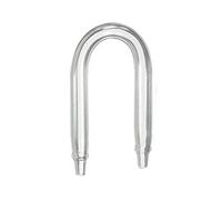 A Forma di U Tubo di Vetro Bend per Sistema del CO2 Diffusore Fish Tank della Pompa ad Acqua Airline Tubo connettore