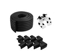 a forma di W 6,5 piedi del bambino scherza la sicurezza morbida spugna della gomma piuma d'angolo spigolo proteggi Cuscino anti-collisione paraurti Striscia da tavolo con 8 Schiuma protezioni