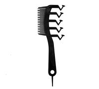 A forma di Z Capelli Cucitura Pettine Pony Pettini Styling Capelli Carota Top Parrucchieri Strumento Per Le Donne E Gli Uomini