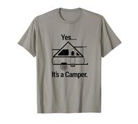 A-Frame Yes It's a Camper Adventure Tee, Top & Accessori Maglietta