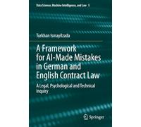 A Framework for AI-Made Mistakes in German and English Contract Law: A Legal, Psychological and Technical Inquiry