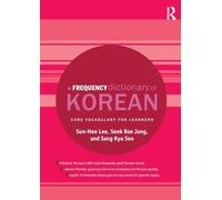 A Frequency Dictionary of Korean: Core Vocabulary for Learners