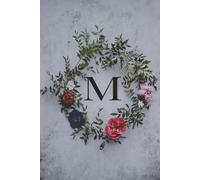 A Fresh Start Journal - "M" Initial: Daily Reflection One Page At A Time ( 6x9 Hardcover)