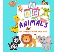 A Fun Animal Alphabet Colouring book for kids