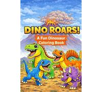 A fun dinosaur coloring book