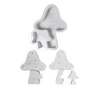 a Funghi in Silicone,Stampo in Resina per Funghi | Resistenza ad Alta Temperatura per Creare Caramelle Cioccolato Decorazioni Gomme Biscotti Saponificazione