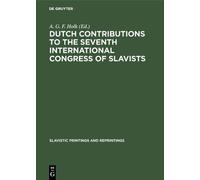 A. G. F. Holk Dutch contributions to the seventh Internationa (Copertina rigida)