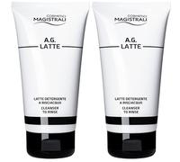 A.G. LATTE Latte Detergente a risciacquo Set da 2 2x150 ml Crema