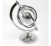 A.g. Spalding & Bros. Mappamondo ufficio Scrivania Astrolabio Globe Argento 21x13x26 cm
