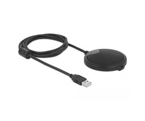 a gelato Microfono USB Delock 20672 Tipo di trasmissione (dettaglio):USB,
