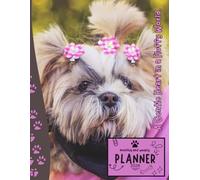 A Gentle Heart in a Fluffy World. | 2026 Planner Lhasa Apso Dog: Dated Weekly and Monthly Page Views With Space For Notes | From Jan to Dec | Planning ... | Perfect For women and girls Dog Lover