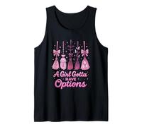 A Girl Gotta Have Options Pastel Witch Broom Kawaii Hallowee Canotta