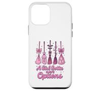 A Girl Gotta Have Options Pastel Witch Broom Kawaii Hallowee Custodia per iPhone 12 mini