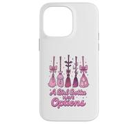 A Girl Gotta Have Options Pastel Witch Broom Kawaii Hallowee Custodia per iPhone 14 Pro Max