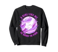 A Girl Like Me is Hard to Find - Women Kids Unicorn Mother's Felpa