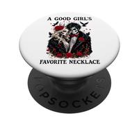 A Good Girls Favorite Necklace Dark Romance Smutty Book Smut PopSockets PopGrip Adesivo
