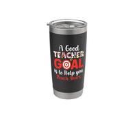 A Good Teacher Goal Funny Teaching School Teachers Bicchiere termico in acciaio inox doppia parete