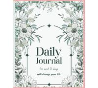 A Guided Journal to Practice Daily Gratitude, Affirmations & Mindful Living,Gratitude & Affirmation Journal for Inner Peace, Productivity & Joy