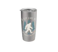 A Guy Like Me Is Hard To Find Bigfoot Sasquatch Retro Design Bicchiere termico in acciaio inox doppia parete