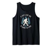 A Guy Like Me Is Hard To Find Bigfoot Sasquatch Retro Design Canotta