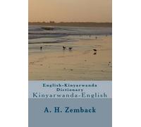 A H Zemback English-Kinyarwanda Dictionary (Tascabile)