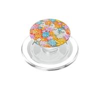 A Halloween Ghost Floral PopSockets PopGrip per MagSafe