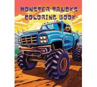 A Hazra Monster Trucks Coloring Book (Tascabile)
