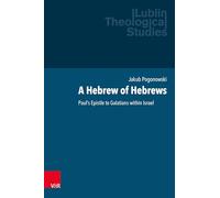 A Hebrew of Hebrews: Paul's Epistle to Galatians within Israel: Volume 018
