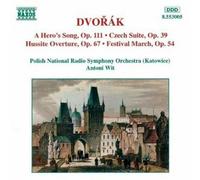 Antonin Dvorák A Hero's Song - Czech Suite - Husite Overture - Festival Mar (CD)