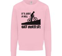 A Hill Get Over It Maglione Divertente Per Uomo Ciclista