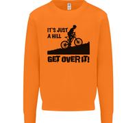 A Hill Get Over It Maglione Divertente Per Uomo Ciclista