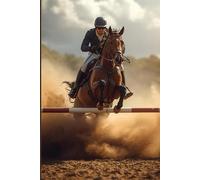 A Horse Lover's Notebook: 120 Lined Pages, Glossy Cover, For Horse Lover, Show Jumping, Gift For The Rider
