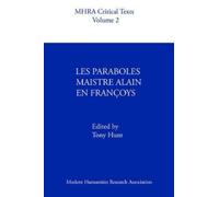 A. Hunt Les Paraboles Maistre Alain En Francoys (Tascabile)