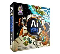 A.I. Space Puzzle, Strategy Board Game, for 2 to 5 Players and Ages 8+, Portal G