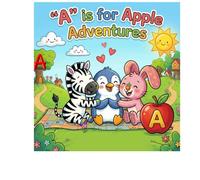 A is for Apple Adventures: Alphabet Island Adventures: A Fun ABC Learning Book for Kids Ages 2 - 5