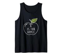 A Is for Apple - Scuola Materna Pre-K 1 ° Grado Canotta
