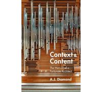 A J Diamond Context and Content (Tascabile)