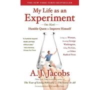A J Jacobs My Life as an Experiment (Tascabile)