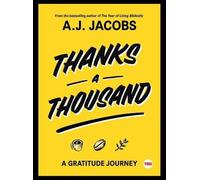 A J Jacobs Thanks a Thousand (Copertina rigida) Ted Books