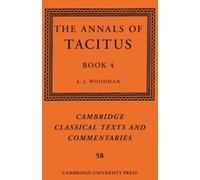 A. J. Woodman The Annals of Tacitus: Book 4 (Copertina rigida)