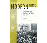 A. James McAdams Crisis of Modern Times (Copertina rigida)