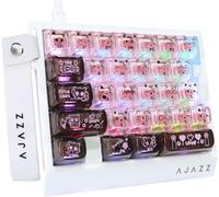 A.JAZZ AK029 Tastiera da gioco RGB cablata con una mano, layout a 29 tasti con interruttore magnetico Frequenza di polling 8 kHz, azionamento regolabile della tastiera meccanica personalizzata HotSwap