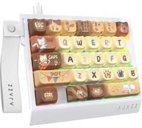 A.JAZZ AK029 Tastiera da gioco RGB cablata con una mano, layout a 29 tasti con interruttore magnetico Frequenza di polling 8 kHz, azionamento regolabile della tastiera meccanica personalizzata HotSwap