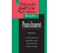 A. John Simmons Punishment (Tascabile) Philosophy and Public Affairs Readers