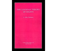 A. John Simmons The Lockean Theory of Rights (Tascabile)
