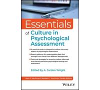 A. Jordan Wright Essentials of Culture in Psychological Assessment (Tascabile)