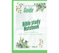 A Journal For Dedicated Bible Study Time: Take time to connect with God