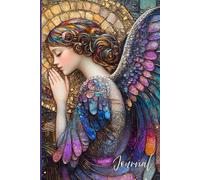 A Journal of Iridescent Light and Divine Elegance: A Surreal Angel Notebook with Iridescent Wings, Art Deco Design, and Celestial Magic
