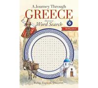 A Journey Through Greece Word Search Puzzle: Easy-to-Read Puzzles Inspired by Gr ulture, Travel & Daily Life